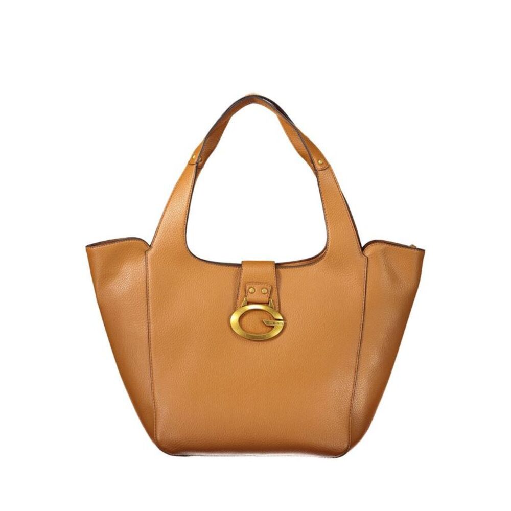 Guess Jeans Brown Polyurethane Women's Women's Bag
